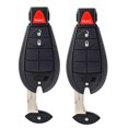 thumbnail image 1 of Keyfob Canada - 2 New Key Fob Entry Fobik - 3 Buttons Remote Starter Keyless for Jeep Dodge RAM/Grand Caravan/Journey/Durango/Magnun with b, 1 of 7