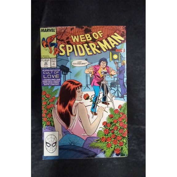 Pre-Owned Web of Spider-Man #42 1988 Marvel Comics Comic Book