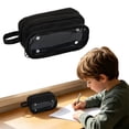 thumbnail image 2 of Pencil Pouch with Compartments, Ongmies Large Capacity Detachable Marker Organizer, Pen Pencil Case, Make Up Case, 2 of 7