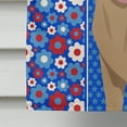 thumbnail image 4 of Fawn Pit Bull Terrier USA American Flag Canvas House Size, 4 of 5