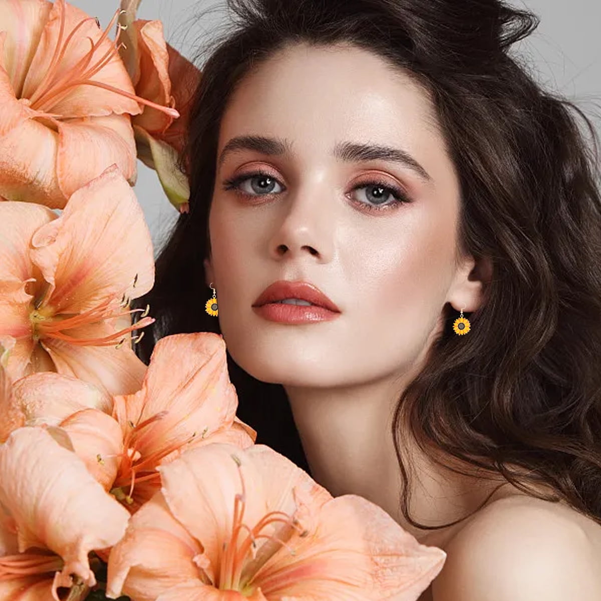 Fall & Thanksgiving Earrings For Women – 7 Pairs Set: Candy Corn, Pumpkin Pie, Leaf, Sunflower Lightweight Dangle & Stud