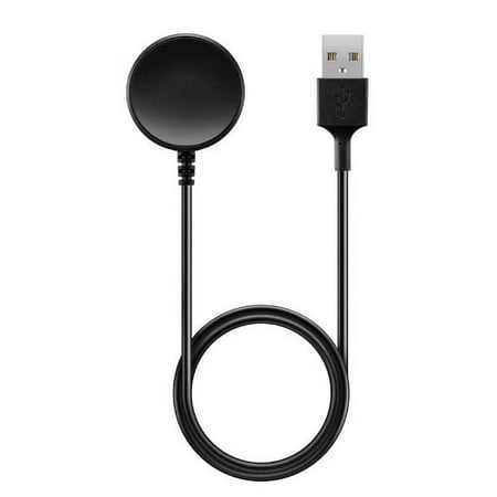 SGElectronix For Samsung Galaxy Watch 2/3/4 40mm-46mm Wireless Charger Charging Magnetic Dock Wire Black
