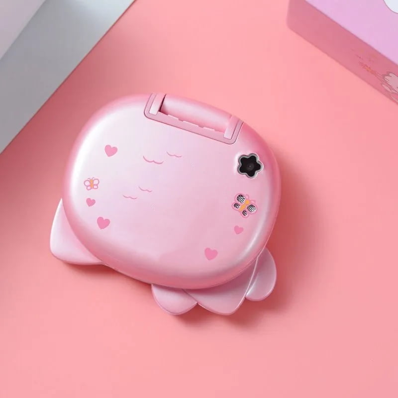 Flip Mobile Phones Cute K688+ Cartoon Kids Taiml Kawaii Mini Cellphone Birthday Fashion Girls Gifts Toys For Children