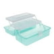 thumbnail image 3 of Caja de Herramientas de Almacenamiento Macarena 12.4x6.7x5.7inch Plástico Semi Transparente, 3 of 8