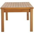 thumbnail image 7 of Modway Upland Modern Solid Wood Outdoor Coffee Table in Natural, 7 of 7