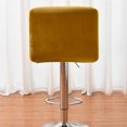 thumbnail image 3 of Perfect Fit Chair Cover High Quality Silver Fox Fur for Bar and Low Back Chairs, 3 of 8