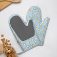 thumbnail image 4 of Cauagu Corgi Dog 1 Print Oven Mitts 2 Piece Set,BBQ Gloves Grilling Gloves Kitchen Silicone Oven Gloves Heat Resistant Oven Mitts for Barbecue Cooking & Baking, 4 of 6