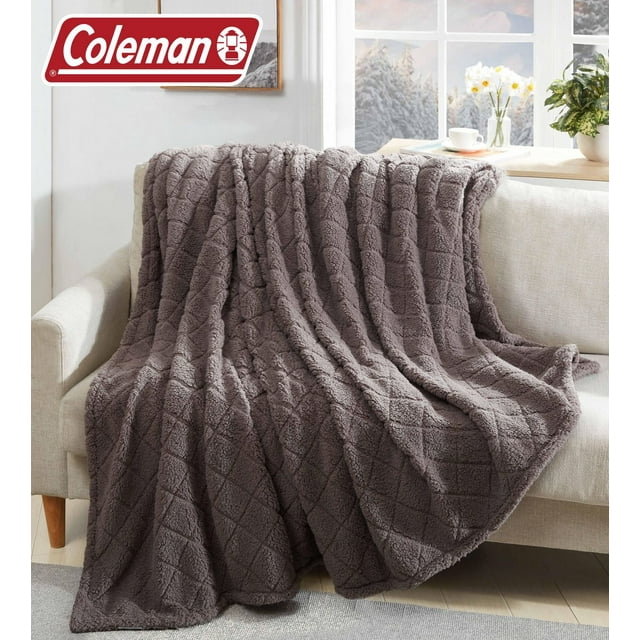 Couverture sherpa surdimensionnée certifiée Coleman