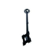 Peerless PARAMOUNT LCD Ceiling Mount PC932A - Mounting kit (extension column, ceiling plate, tilt bracket, mounting adapter) for LCD TV (Tilt & Swivel) - cold-rolled steel - black - screen size: 15"-37"