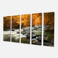 thumbnail image 2 of Automne Terrai avec Arbres et Rivière - Impression sur Toile Paysage, 2 of 3