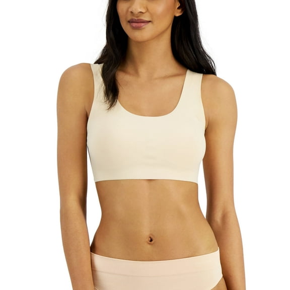 Alfani Women's Seamless Bralette, White