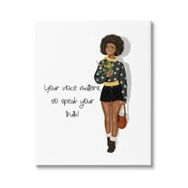 Stupell Industries Speak Your Truth Phrase Inspirational Painting Gallery Wrapped Canvas Art Print Wall Art, 24 x 30