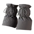 thumbnail image 1 of Calentadores de piernas de invierno para mujer, cubiertas de piernas portátiles para calle al aire libre Gris, 1 of 8