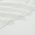 thumbnail image 4 of Lush Decor Evelyn Lace Trim Cotton Sheet Set 4 Piece Set Queen White - Cotton Sheets - White Bed Sheets - Farmhouse & Coquette Decor, 4 of 9