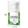 thumbnail image 3 of Crema Hidratante Aloe Vera y Péptidos de Colágeno onlyliua Hidratante Calmante y Reafirmante 50Ml, 3 of 7