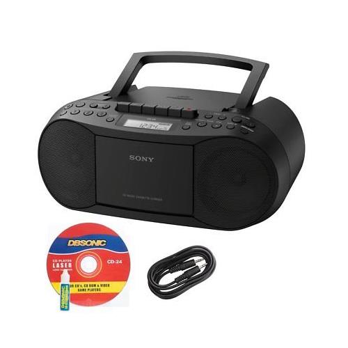 Sony Portable Stereo Boombox with MP3 CD Player, AM/FM Radio, Cassette