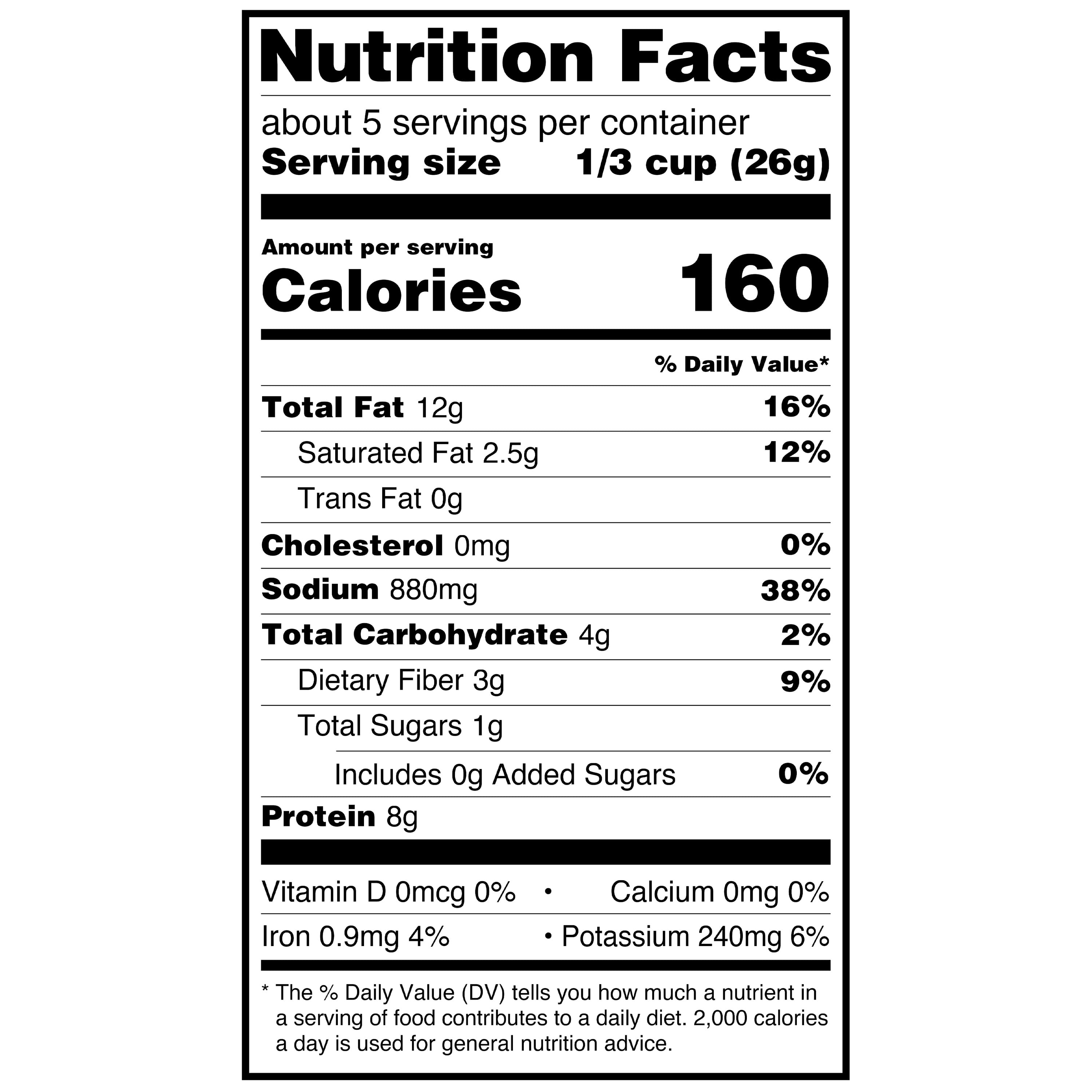 Great Value Roasted & Salted Pumpkin Seeds, 5 oz