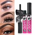 thumbnail image 2 of Mascara Anti-Bavure Fibre de Cils Imperméable Encre Noire Rimelle Recourbant Extension de Maquillage Volume Mascara, 2 of 5