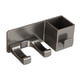 thumbnail image 5 of Soporte para secador de pelo de pared, organizador de aluminio para ahorrar espacio en el baño. gris, 5 of 7