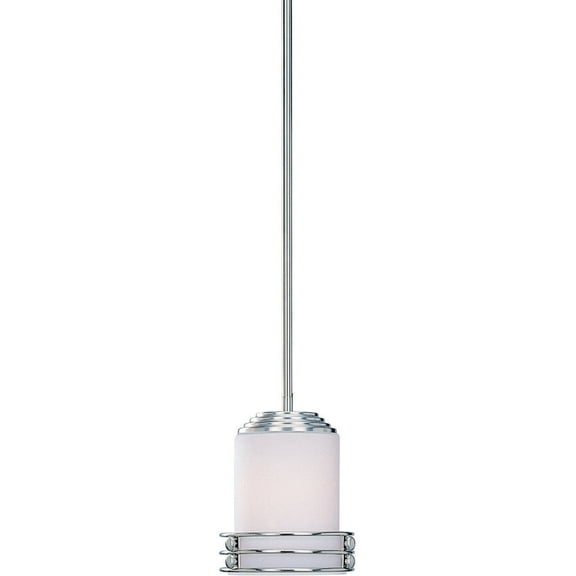 Volume Lighting V7360 Avila 1 Light 6" Wide Mini Pendant - Nickel
