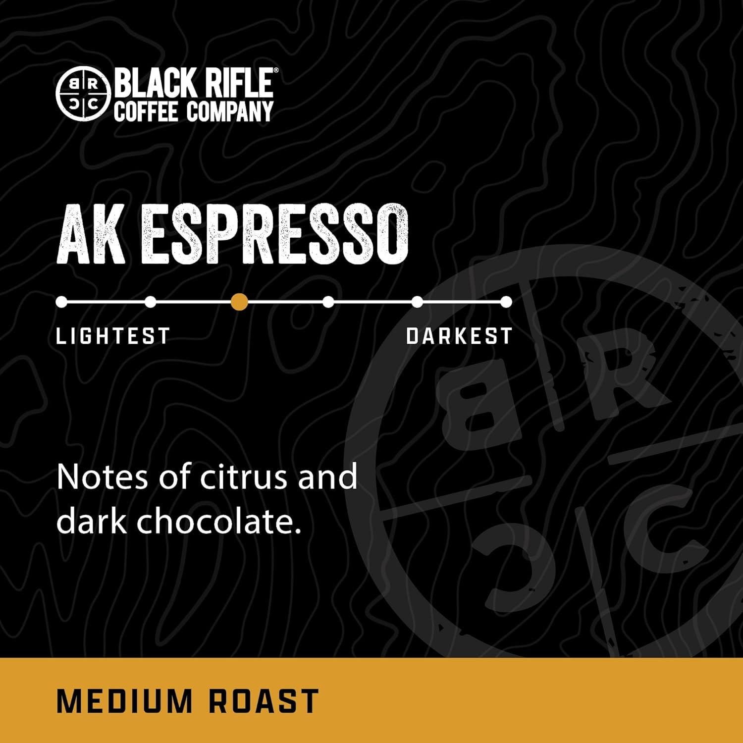 Black Rifle Coffee Company AK Espresso, 50 Count, Medium Roast K Cups - Single Serve K Cups Coffee Pods - Kcup Pods Compatible with Keurig 1.0 & 2.0 - Made from Arabica Beans