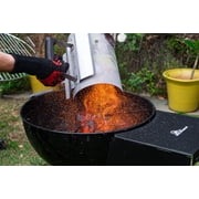 BBQ Dragon Extra Large Chimney of Insanity Charcoal Starter - The Fastest and Easiest Charcoal Chimney Starter for BBQ Grills (X-Large)