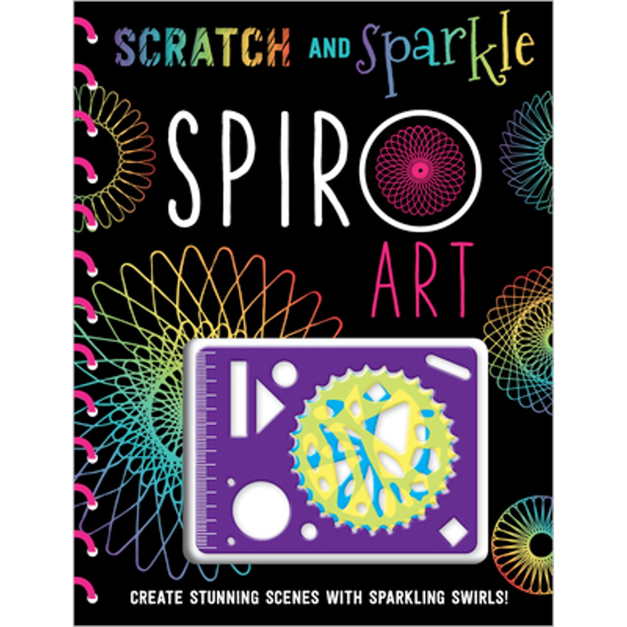 Pre-Owned Scratch and Sparkle Spiro Art, (Hardcover)