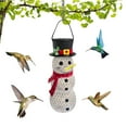 thumbnail image 5 of sruoe Hummingbird Feeder, Hanging Hummingbird Feeder Outdoor, Small Hummingbird Feeders, Ant Moat Perch Decor Bird Feeders for Garden Patio Window Backyard, Metal, 5 of 7