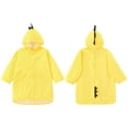 thumbnail image 2 of Yellow Raincoat,Reusable Rain Jacket Dinosaur Hooded Rain Poncho,Waterproof Rain Coat with Hood,Lightweight Portable Rain Jacket(M Size), 2 of 9