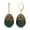 Green, variant on 1928 Jewelry Filigree Pear Shaped Drop Earrings