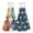 4 Vector Designs Of Circles Umbrella Vector Illustration, variant on Different Design 2pcs Loop Hanging Bathroom Kitchen Hand Towel Gardening Tools Cute Cartoon Bees