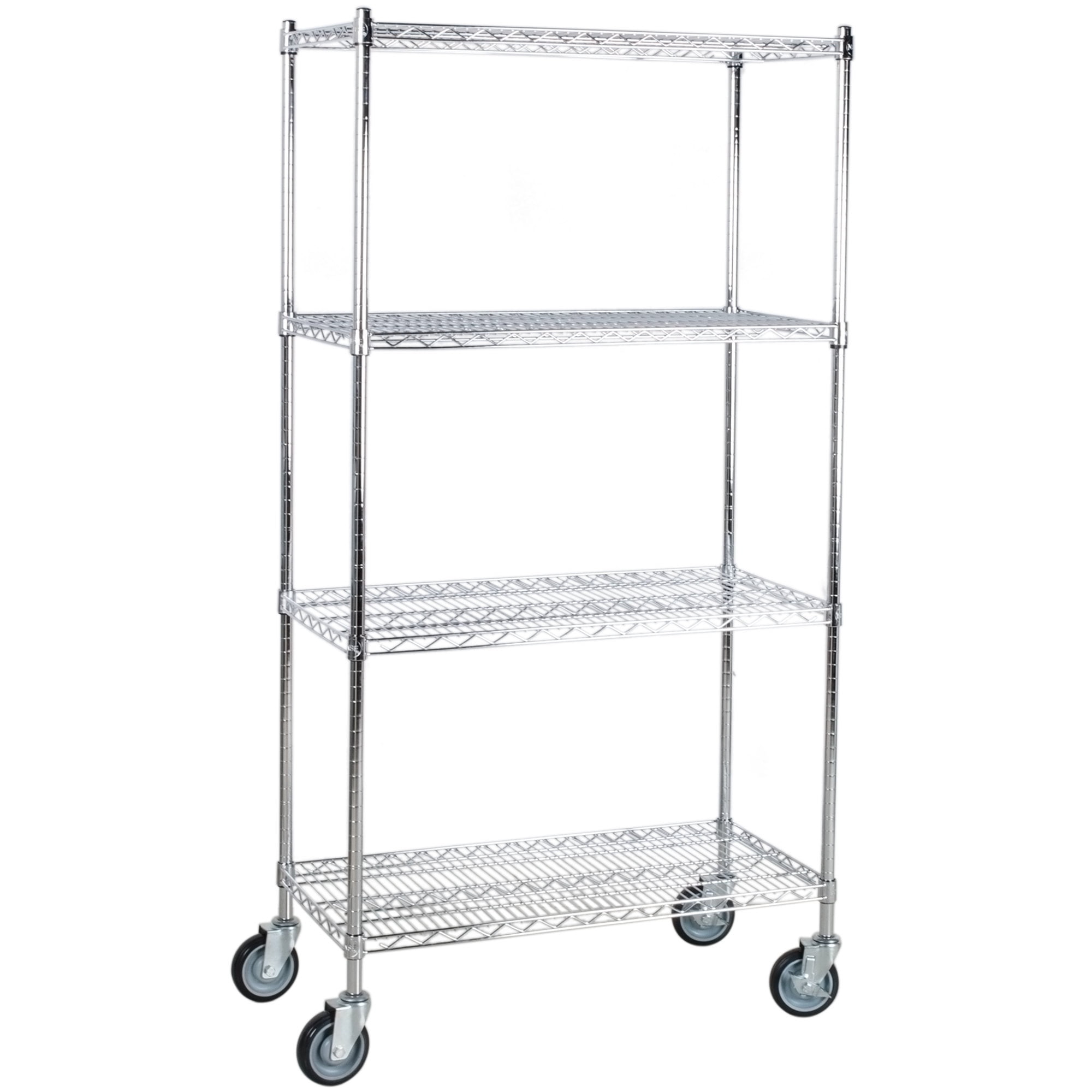 Buy HeavyDuty Shelf Adjustable, Storage Shelving Unit with 4 Basket