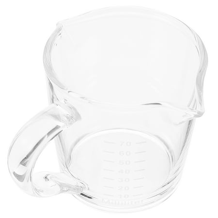 

Milk Cup Glass Coffee Cups Espresso Clear Mug Handle