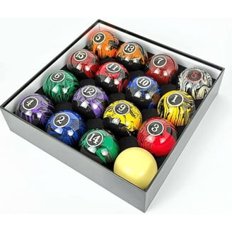 Cyclop Hyperion Pool Ball Set - 20 ball TV color set - Phenolic