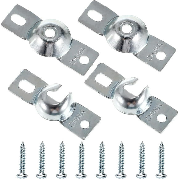 HWZWT pcs roller blind hardware built-in installation sturdy roller blind bracket office 4 pcs roller blind hardware built-in installation with screws bedroom