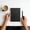 Black, variant on A5 Ring Binder Notebook, Detachable 360° Foldable Softcover Journal, Stylish Notepad for Office or Study