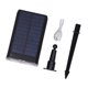thumbnail image 3 of Lámpara de iluminación brillante de cobertura amplia impermeable IP65 con detección de movimiento de luz solar para exteriores, 3 of 8