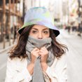 thumbnail image 4 of GOOHOCHY 1 sombrero de moda con efecto tie-dye, protector solar, de ala ancha., 4 of 8