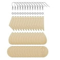 thumbnail image 2 of Pendientes de Sin Terminar BLESIY Pendientes en blanco, 2 of 8