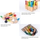thumbnail image 4 of Juegos de Bolos de Madera ANGGREK Para niños Con 10 Pines 3 Bolas Y Bolsa de Malla, 4 of 8