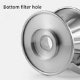 thumbnail image 3 of CIYISON Coffee Dripper Stainless Steel V-Shape Dripper Coffee Funnel Hand Brewed Coffee Filter Pour Over Coffee Brewing Cup, 3 of 12