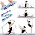 thumbnail image 1 of 26-27 Stretching Straps Hamstring Stretcher Device Elastic Exercise Band Yoga Mat Carrying Straps Leg Exercise Equipme, 1 of 5