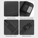 thumbnail image 5 of Bolsa organizadora para asiento trasero de coche | Gran capacidad, piel sintética PU | Bolsillo para asiento delantero, colgador trasero | Bolsillo extra para billeteras, bolsas de papel, botellas, 5 of 8