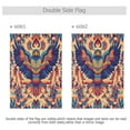 thumbnail image 4 of Yayeee Garden Flag 28"x40" Double Sided Outdoor Yard Lawn Holiday Decorations, Colorful Abstract Eagle, 4 of 6
