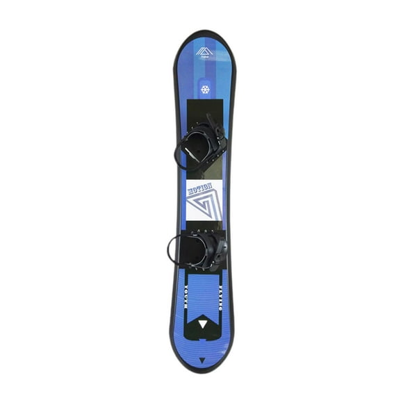 S SERENABLE Kids Snowboard Toys Skiing Board with Bindings for Winter Sports Accessories Blue