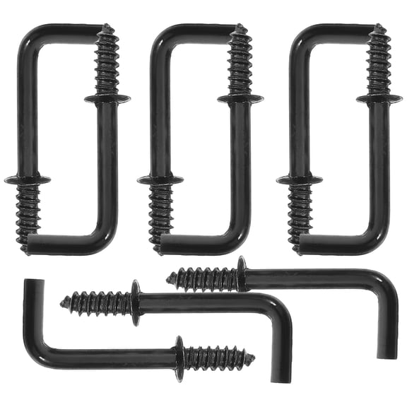 100pcs Right Angle Screw Hooks Hanging Jewelry Self-Tapping Right Angle Hooks L Screw Hooks Mini Metal Screw-In Hooks Wall Mounted Straight Hanger Screw