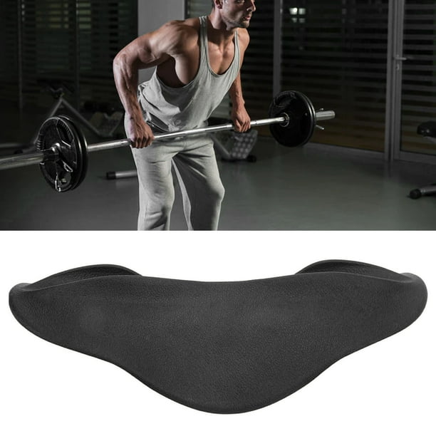Barbell squat shoulder pad clearance