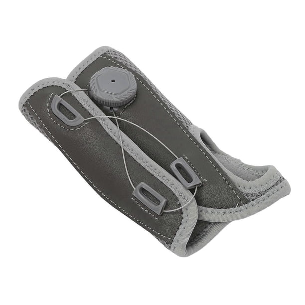 Wrist Support Brace Night Sleep Hand Support Brace with Splints and Adjustable Knob Right Hands Grey