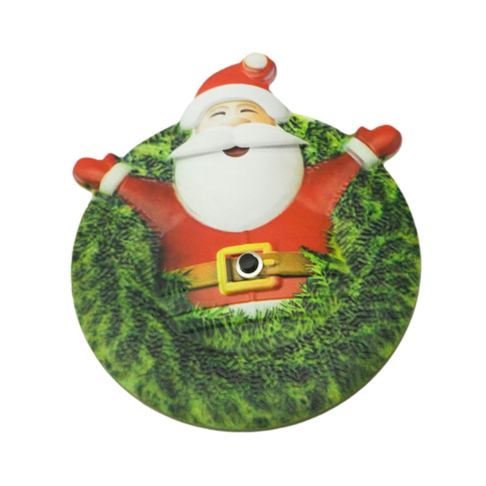 TISHITA Santa Claus Door Chime Easily Install Entry Chime Christmas Decoration Push Button Door Bell for Office Bedroom Gate