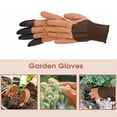 thumbnail image 6 of Garden Kneeler and Seat with Tool Pouch, Foldable Garden Bench with Soft EVA Foam Kneeling Pad & Gloves, 6 of 8
